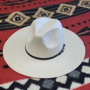 Western Rancher Style Fedora Hat